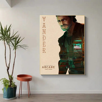 Arcane Custom Jinx, Vi, Caitlyn Posters