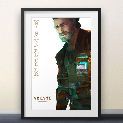 Arcane Custom Jinx, Vi, Caitlyn Posters