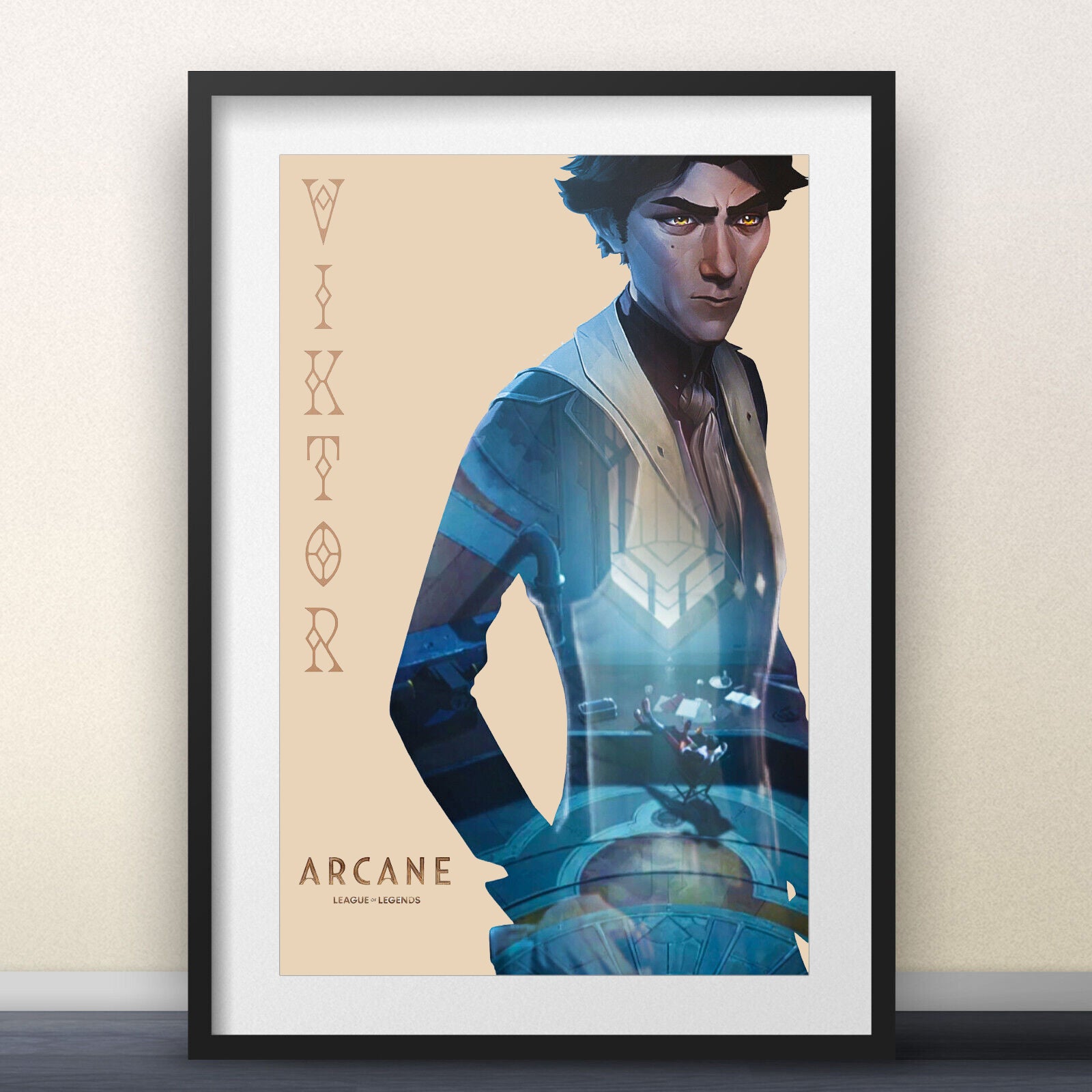 Arcane Custom Jinx, Vi, Caitlyn Posters