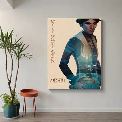 Arcane Custom Jinx, Vi, Caitlyn Posters