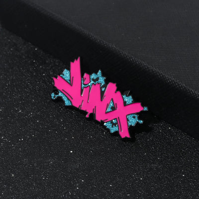 Arcane Jinx & Fishbones Enamel Pin Set - Arcane season 2