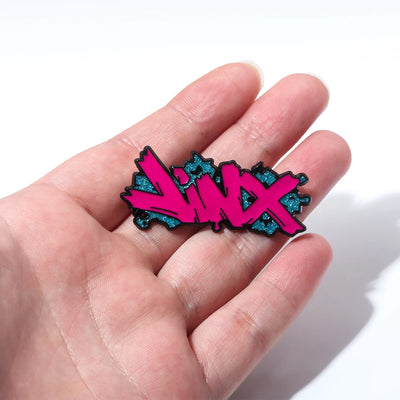 Arcane Jinx & Fishbones Enamel Pin Set - Arcane season 2