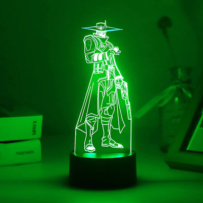 Cypher Valorant Acrylic LED Lights