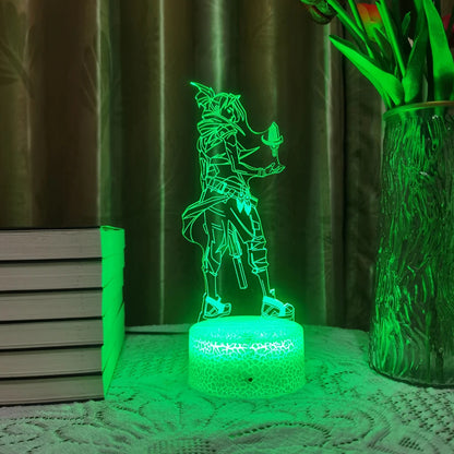 Jett Valorant Acrylic LED Lights