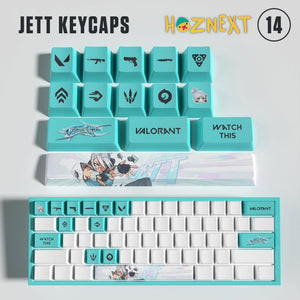 Jett Custom 29 Keycaps - HozNext