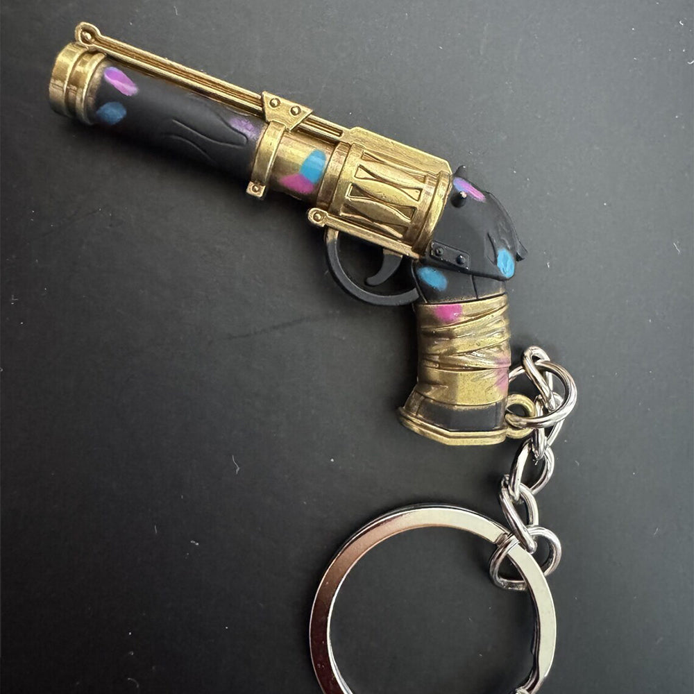 Jinx Zapper Pistol Gun - Revolver Jinx Gun Keychain