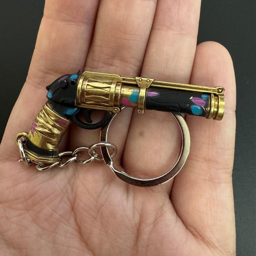 Jinx Zapper Pistol Gun - Revolver Jinx Gun Keychain