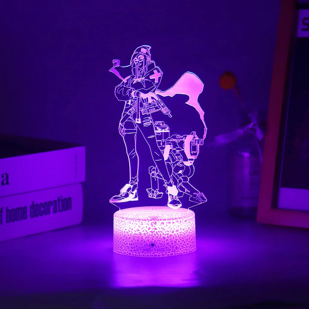 Killjoy Valorant Acrylic LED Lights