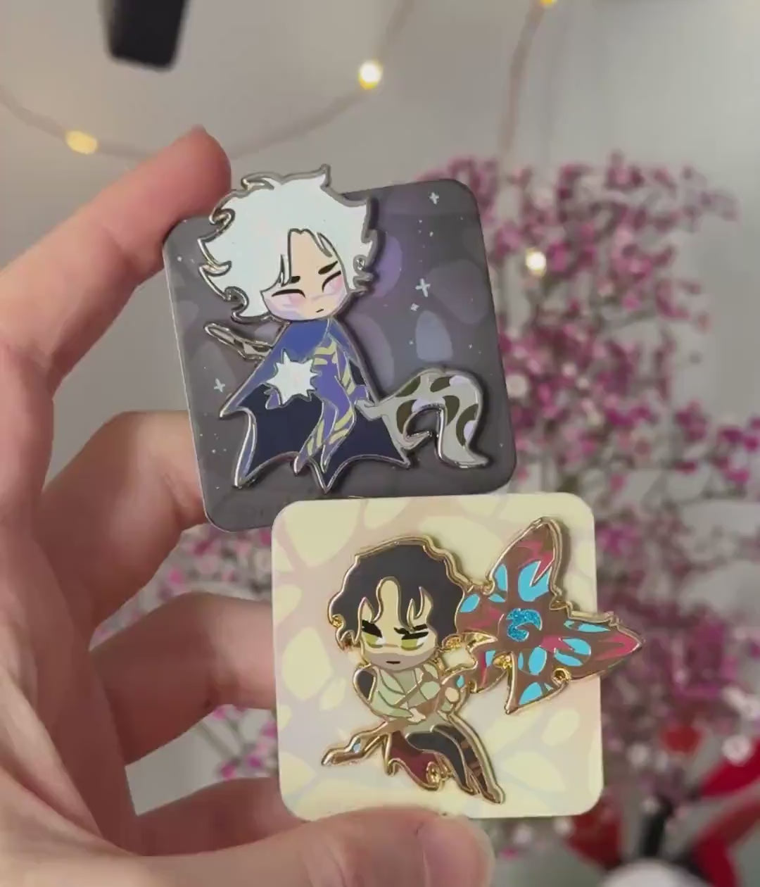 Arcane Jayce and Victor Enamel brooches Set - JAYVIK enamel pins