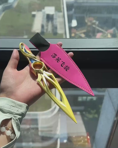 Mystbloom Kunai Knife - VALORANT Knife