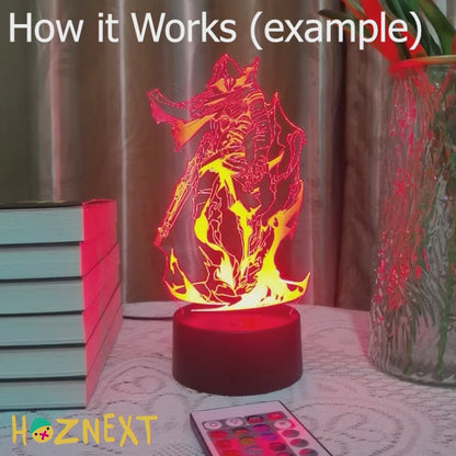 Breach Valorant Acrylic LED Lights