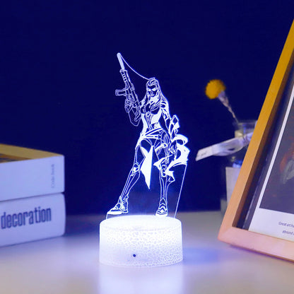 Reyna Valorant Acrylic LED Lights