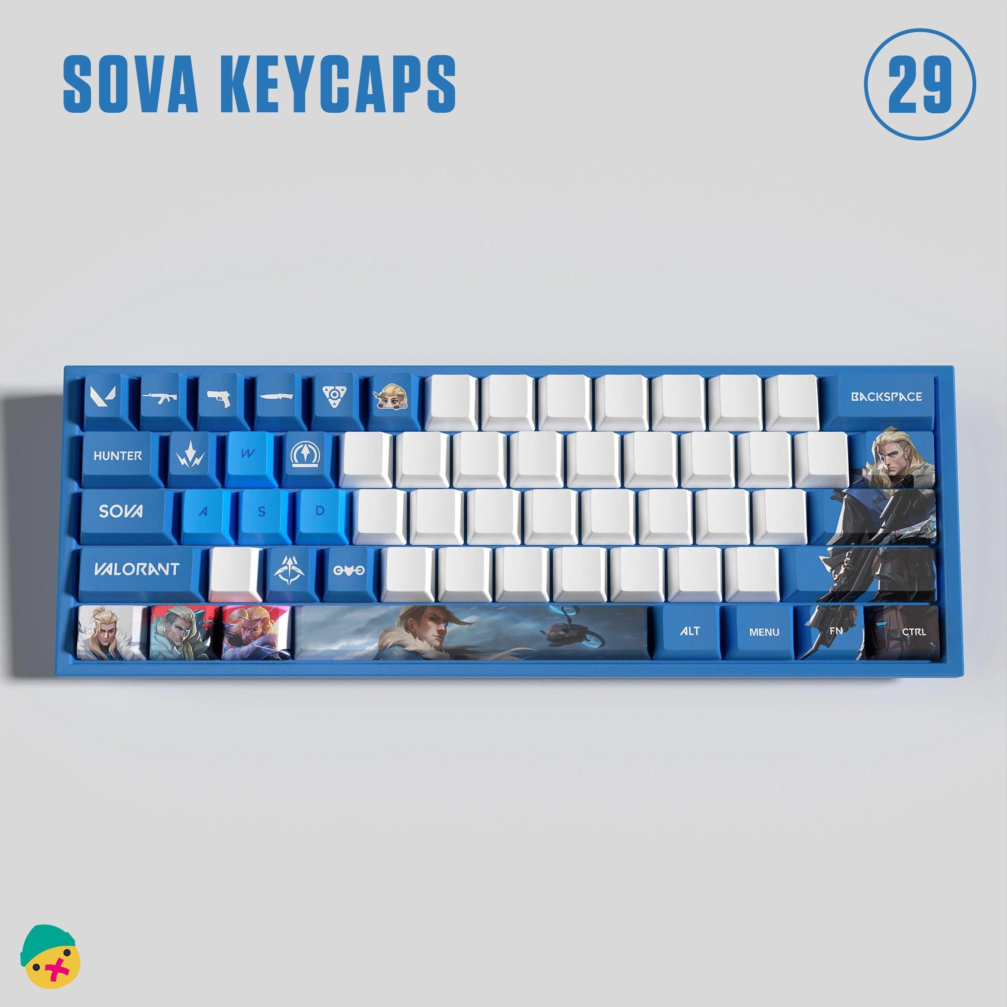 Sova Custom 29 Keycaps - HozNext