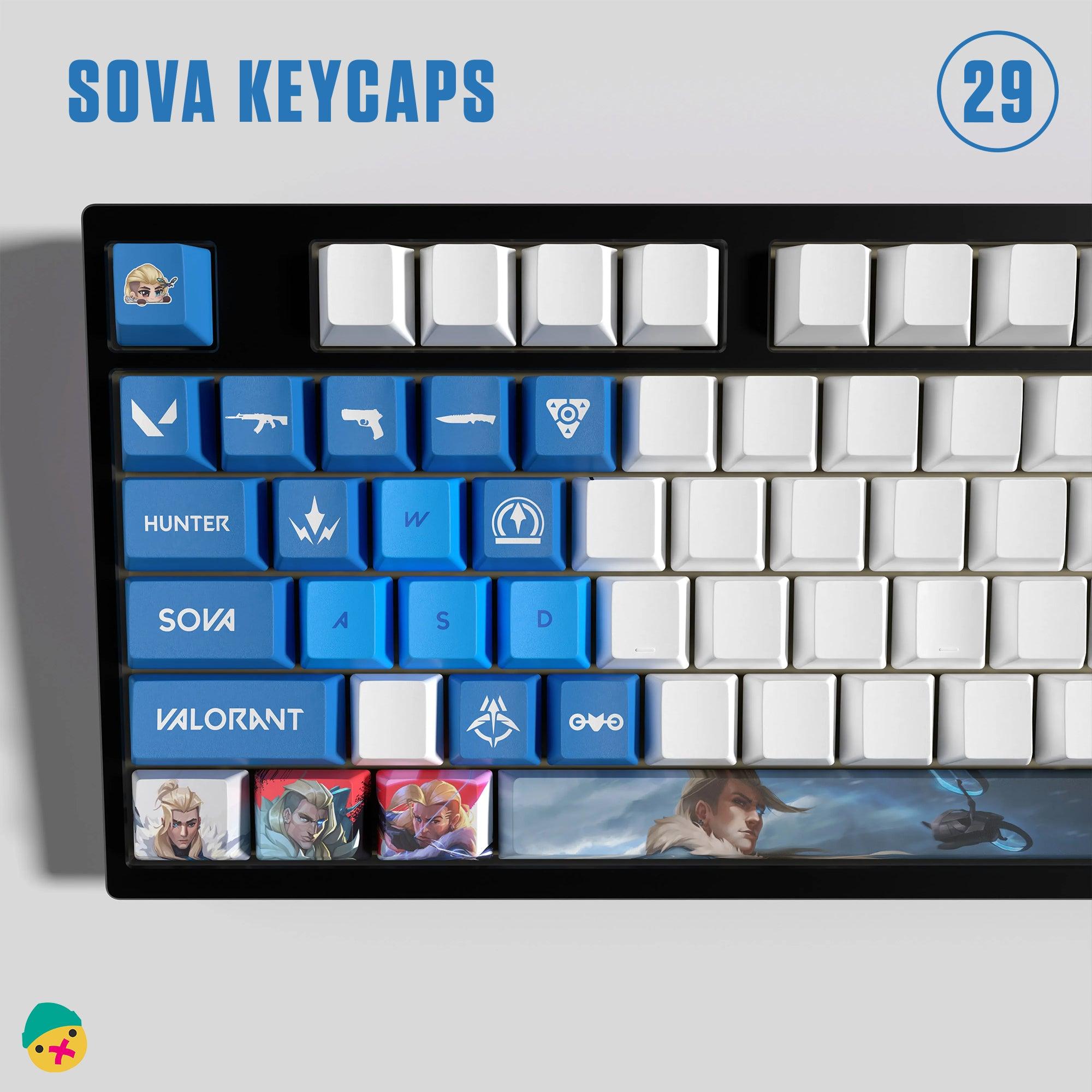 Sova Custom 29 Keycaps - HozNext