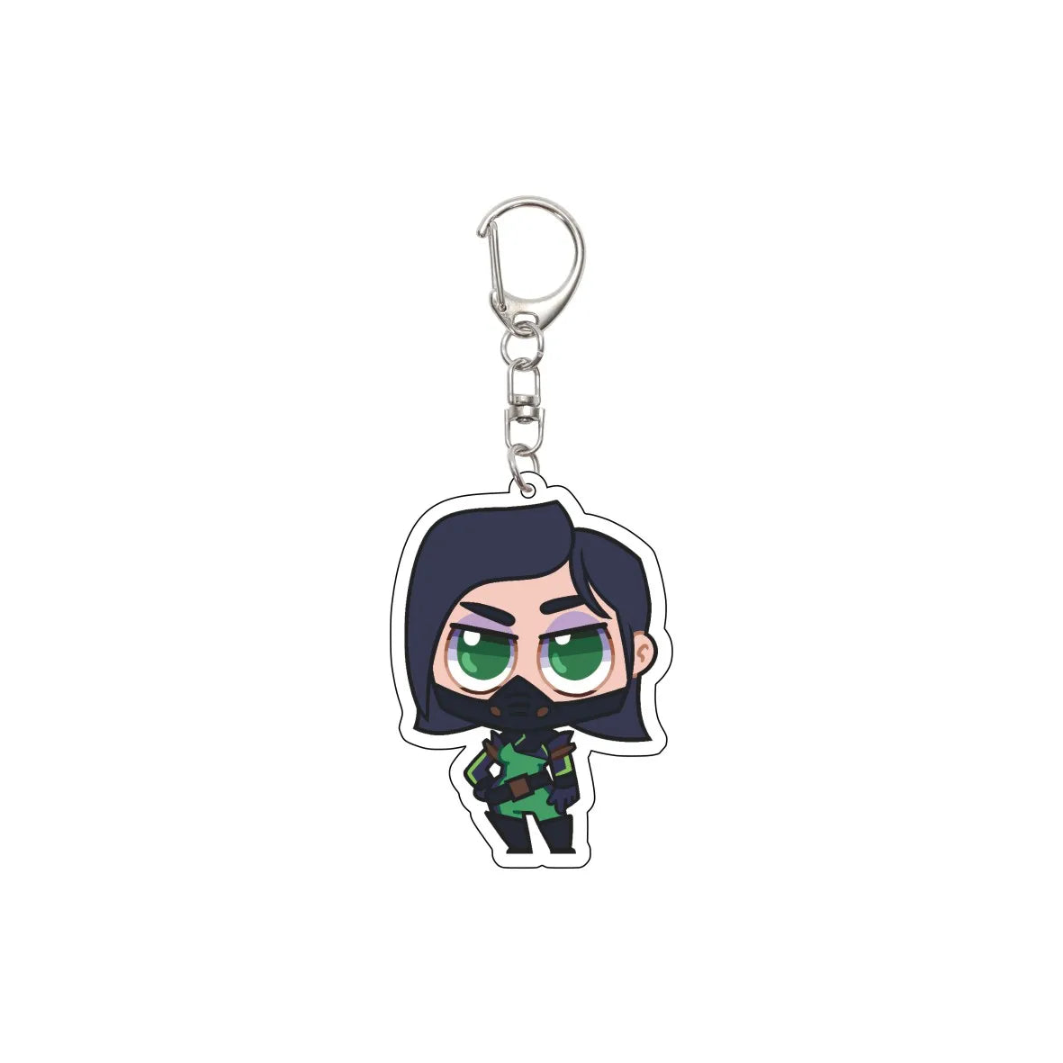 Valorant Funny Chibi Character Acrylic Keychain -Collectible Accessory