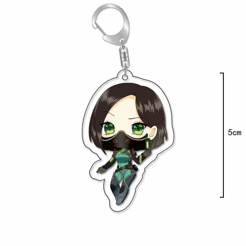 Chibi VALORANT Agents Keychains - HozNext